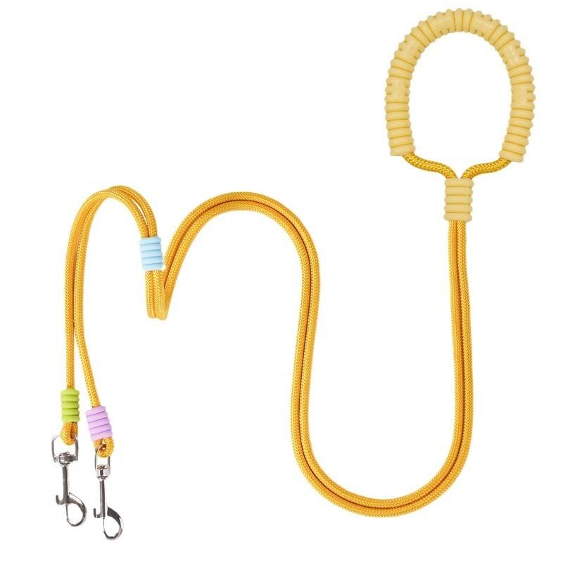 A Multi-purpose P-chain Dog Collar for Pets with Anti-breakaway Leash for Walking Dogs