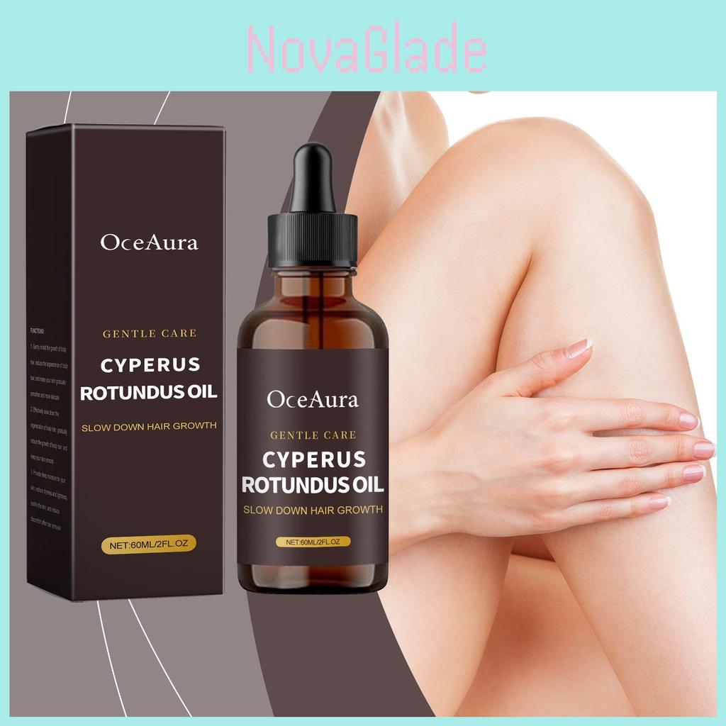 Oceaura Gentle Nourishing And Smooth Body Skin Cleansing Hair Removal Oil 60ml