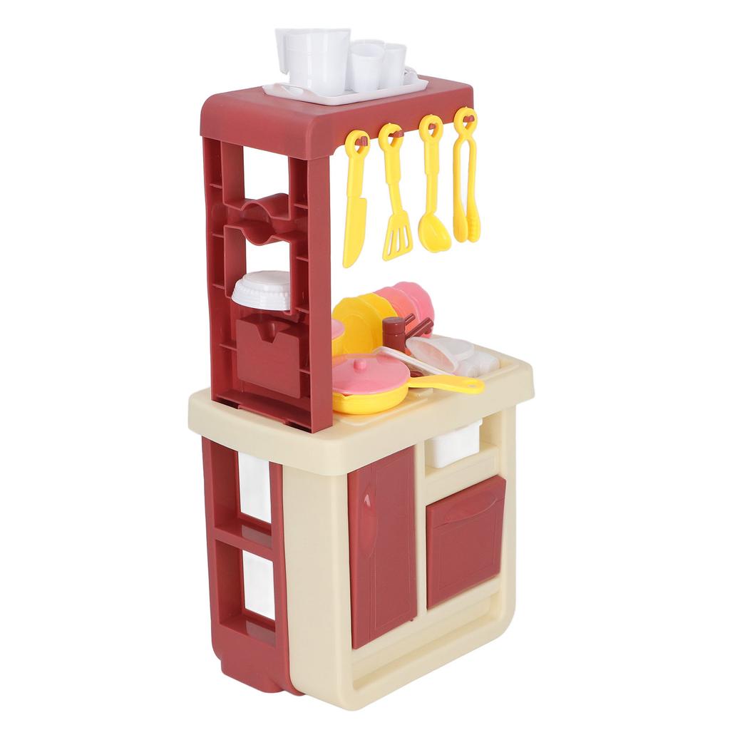 43Pcs Kitchen Toys Imitated Chef Kitchen Toys Educational Kitchen Pretend Cooking Toys Playset for H