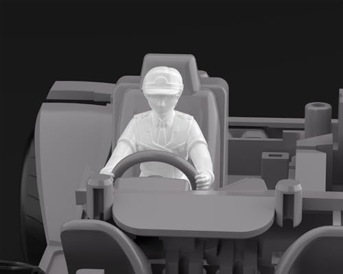 Aoshima Bunka Kyozai (AOSHIMA) ACKS No.MP-02 Mobile Police Patlabor 1/43 Scale Model Kit: AV-98 Ingram Unit 2 + Type 98 Special Command Vehicle Set, C