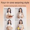 Universal Wireless Lapel Microphone Neck Clip Portable PA System Bluetooth Microphone  Indoor Use