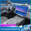 Zeekr 7X Interior Protective Film for 25 Models - Dashboard, Navigation Screen, Gear Shift Scratch Film, HD TPU.