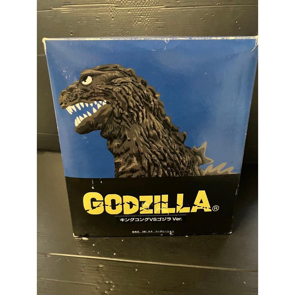 Used Godzilla 1962 (Kingoji) Soft Vinyl Head Total Height 19cm GODZILLA King Kong Vs. Godzilla Godzilla