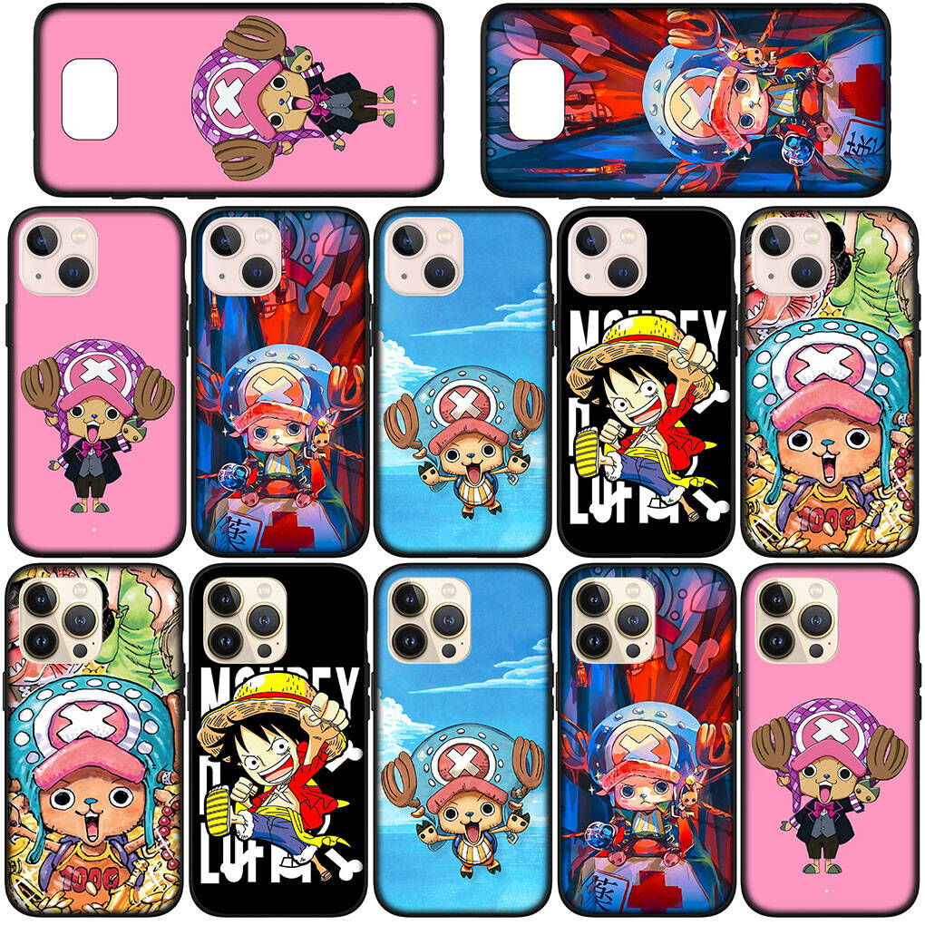 Case for iPhone 17 15 16 Plus Redmi Note 14 12 11 13 Pro Max Huawei P30 P20 Lite OPPO A60 A40 A80 A38 A54 Tony Chopper Silicone One Pieces Luffy Cover