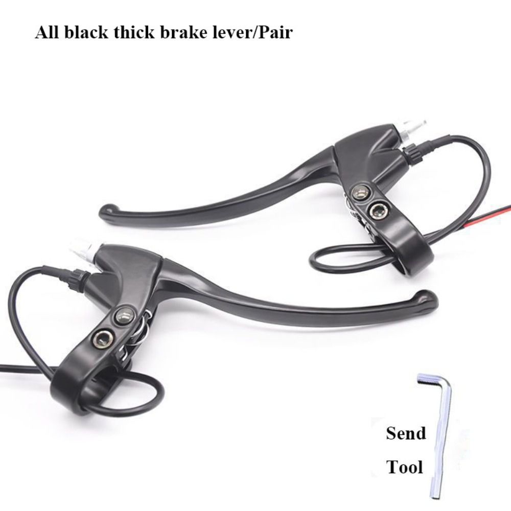 with Wire Power-off Switch Bicycle BMX Handle Ultralight Cycling Brake Levers  Bicycle Accessories