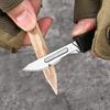 Stainless Steel Surgical Knife EDC Key Chain Pendant Sharp Pocket Knife Carry-on Unpacking Express Package Utility Gadgets Tool