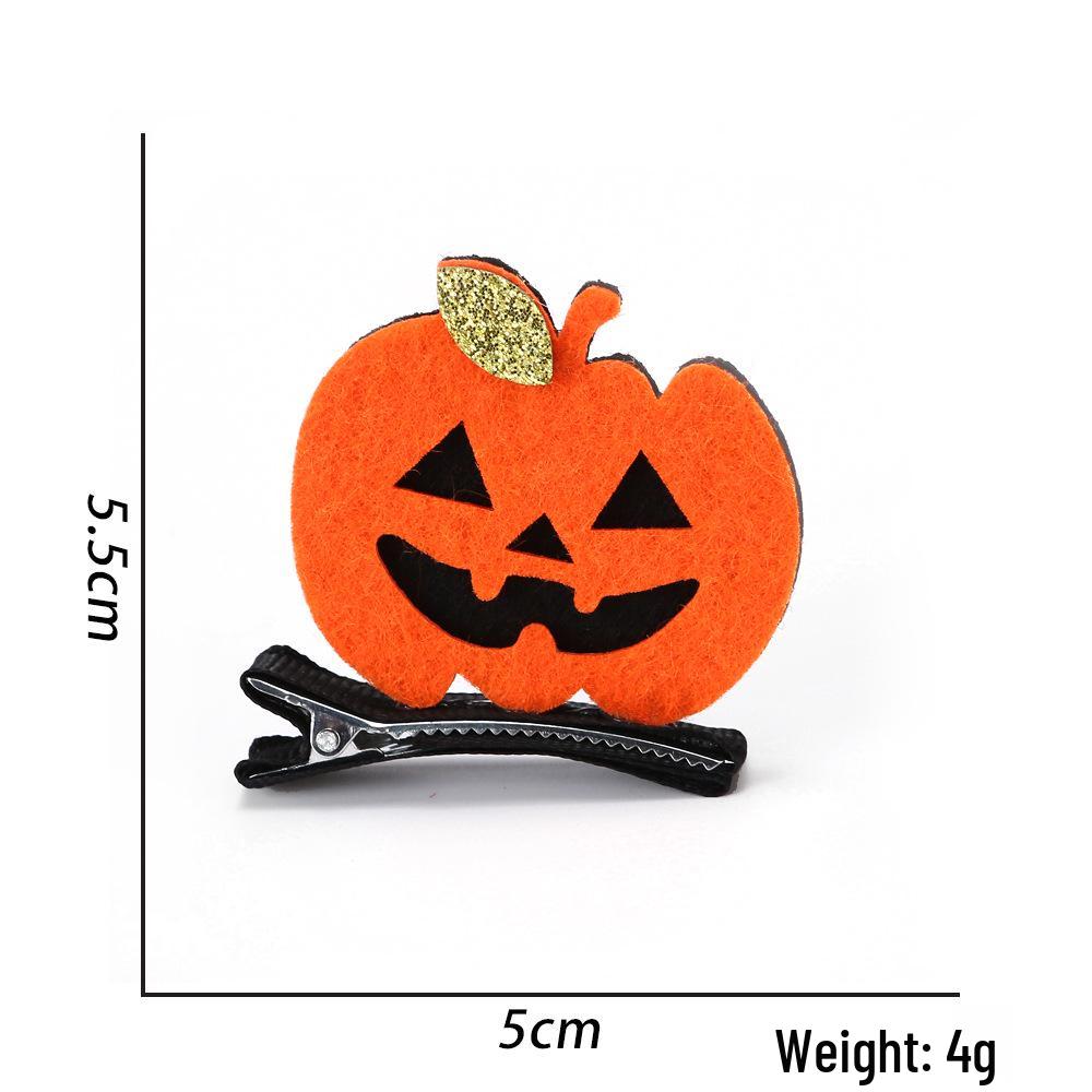 2025 Halloween Hair Clips: Children's Pumpkin & Ghost Party Accessories
