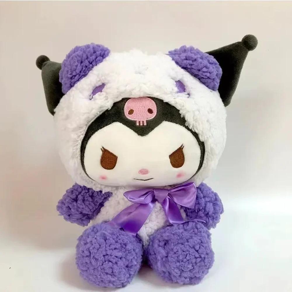 *Nuovo Peluche Kawaii 25cm Sanrio Cane di Giada Kuromi Bambola da Vestire Bambola Peluche Animale di Peluche Bambole Patung Regalo di Compleanno