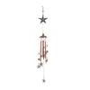 Outdoor Wind Chimes Metal Copper Pleasant Crisp Sound Star Style Metal Wind Chimes for Outdoor