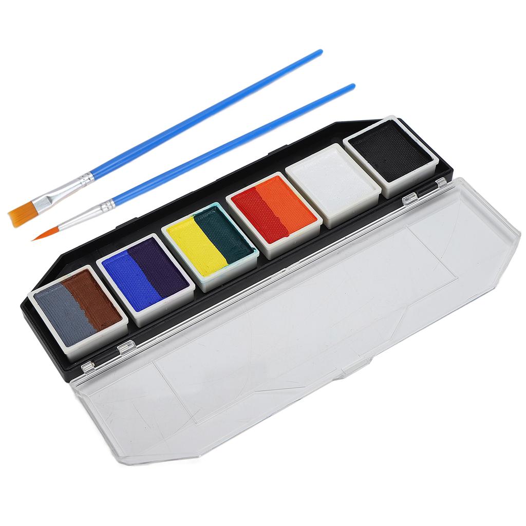 Professional Face Painting Kit Non Toxic Body Paint Makeup Halloween Christmas for Kids Adults