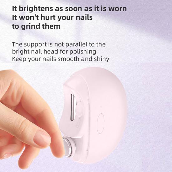 Elektryczny Obcinacz do Paznokci Dzieci Dorośli Seniorzy Automatyczny Trymer do Paznokci USB Rechargeable Dziecko Manicure Pilnik Szlifujący Obcinacz do Paznokci Rąk Polerka