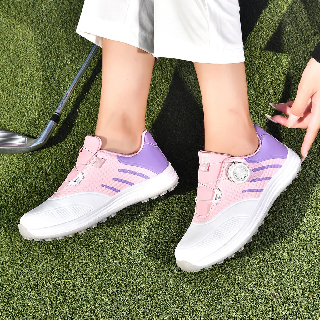 Professionelle, rutschfeste, wasserdichte Golfschuhe mit Noppen und Schnalle, Unisex-Schuhe, leichte Golf-Sneaker
