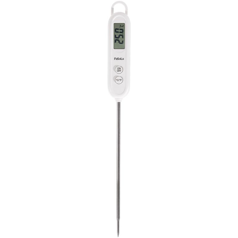 

Kitchen Digital Food Thermometer Water Thermometer Tool Probe-Type Electronic Thermometer for Baking Barbecue Soup and Porridge