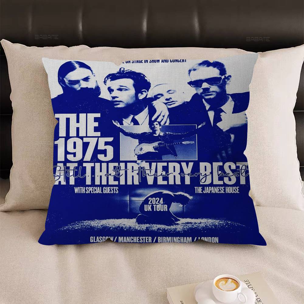 The Rock Band Cushion Cover Car Throw Pillow Case For Sofa Car Christmas Gift xcm xcm