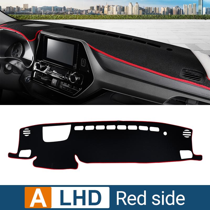 Car Dashboard Cover Avoid Light Pad Anti-UV Carpet Non-Slip Mats For Toyota Highlander XU70 Kluger   2022 2023