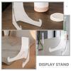 2Pcs Acrylic Display Stand Clear Versatile Plate Holder Phone Photo Frame Desktop Showcase Rack Acrylic Plate Stand