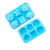 Baby Feet Shaped 6 Cavities 3D Cake Mould Pudding Candy Mold Soaps Supplies Silicone Soap Mold