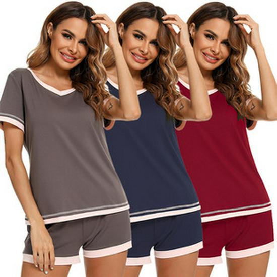 Rochie de maternitate europeană și americană 2024: Pijamale Confortabile, Casual, cu Croială Largă și Mâneci 3/4 pentru Primăvară și Vară