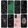 Physics Chemical Mathematics Phone Case For Samsung Galaxy A12 A52S A42 A32 A22 A51 A50 Note 20 Ultra 10 S10 Plus A71 A70 A31 A3