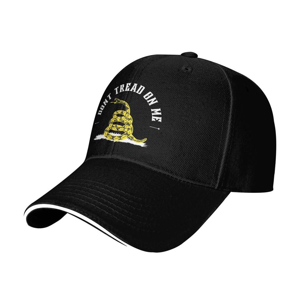 Unisex Baseball Hats Dont Tread On Me Gadsden Flag Outdoor Streetwear Summer Sports Baseball Caps Hip Hop Cap Casquette Hats