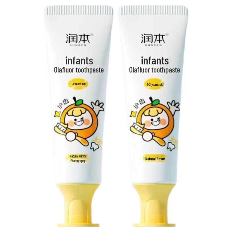 Runben Infant and Toddler Olafluor Toothpaste
