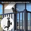 For Starlink Mini Clamp Bracket Kit Adjustable Roof Mount RV Mount for RV Ladders Roof Rack Balcony