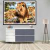 5D DIY Diamond Painting Animal Cartoon Group Zoo Embroidery Cross Stitch Painting Mosaic Home Decoration Handicraft Gift