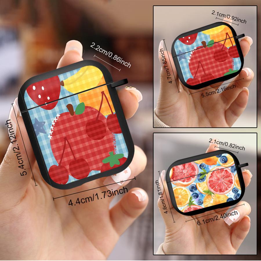 Summer Fruit Case For Airpods Pro3 4 3 Pro2 2 1 Pro Earphone Cases Cover