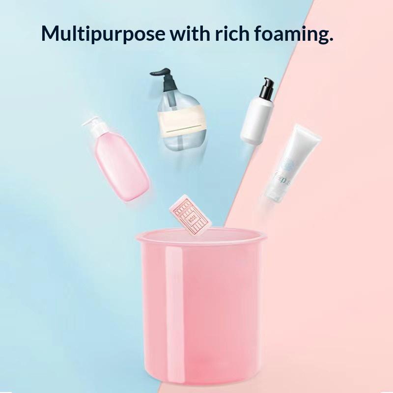 Home Facial Bubble Maker Portable Plastic Foam Maker Cleansing Tool for Deep Skin Cleaning and Care