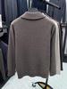 Hengyuanxiang Men's High-End Wool Lapel Zipper Sweater - 2025 Autumn/Winter Thick Knitwear