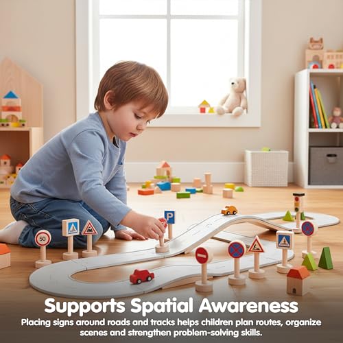 PlanToys 6203 Traffic Sign and Signal Set