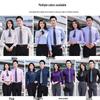 Unisex Wrinkle-Resistant Business Long-Sleeve Shirt