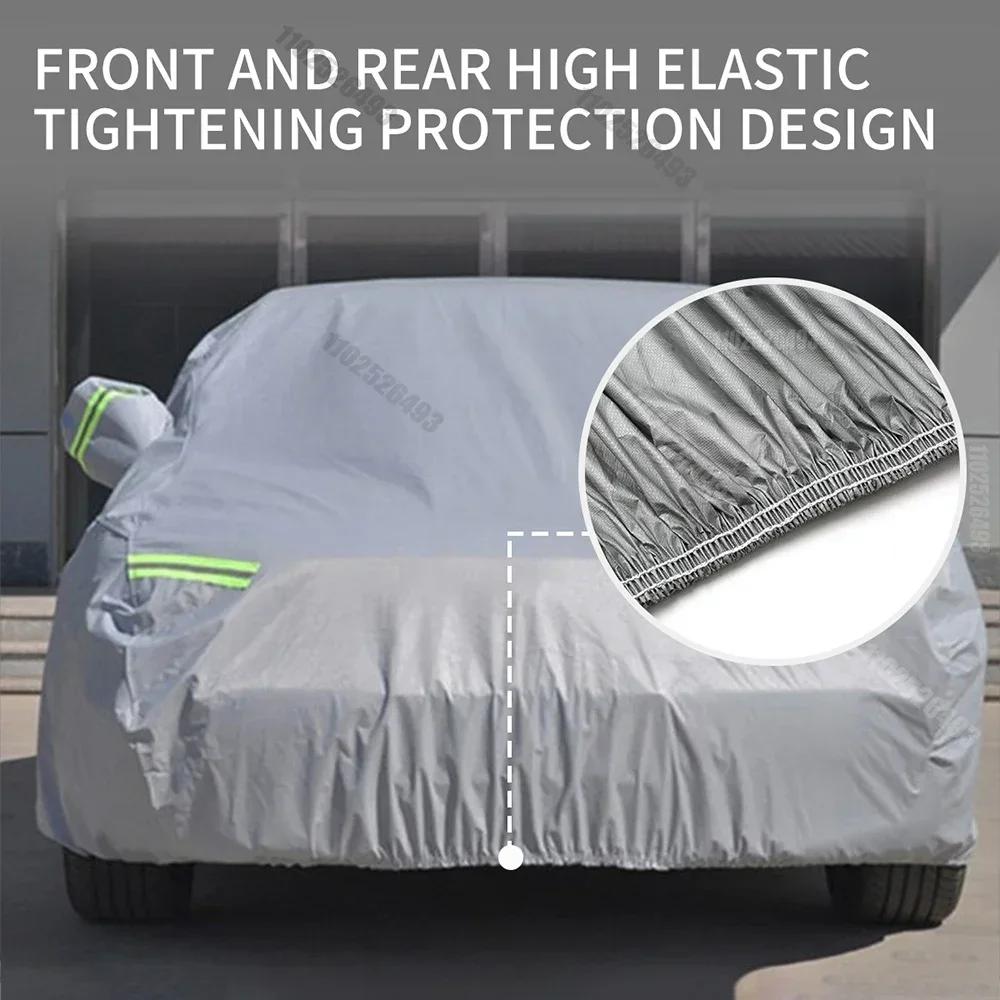Neue Voll-Autoplane Verdickt Outdoor Sonnenschutz Wärmeisolierung Sonne UV-beständig Staubdicht Anti Limousine Vier Jahreszeiten Universal