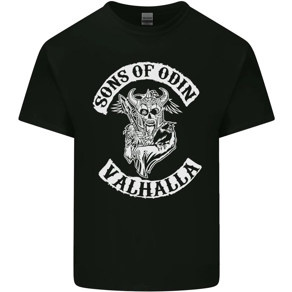Son of Odin Valhalla Viking Norse Mythology Kids T-Shirt Childrens