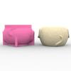 Durable 3D Silicone Mold Silicone Casting Mould Cute Dog Shape Silicone Craft Molds for Making Concrete Resin Flowerpot