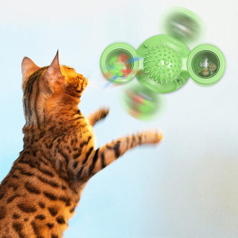 Jouet Moulin à Vent Balle Jouet Chat/Jouet Mobile Chat Pêcheur