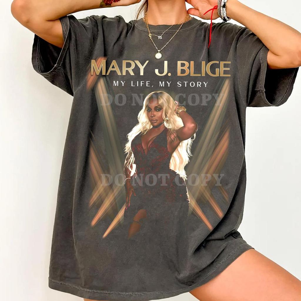 Comfort Colors Mary J Blige Tour T-Shirt