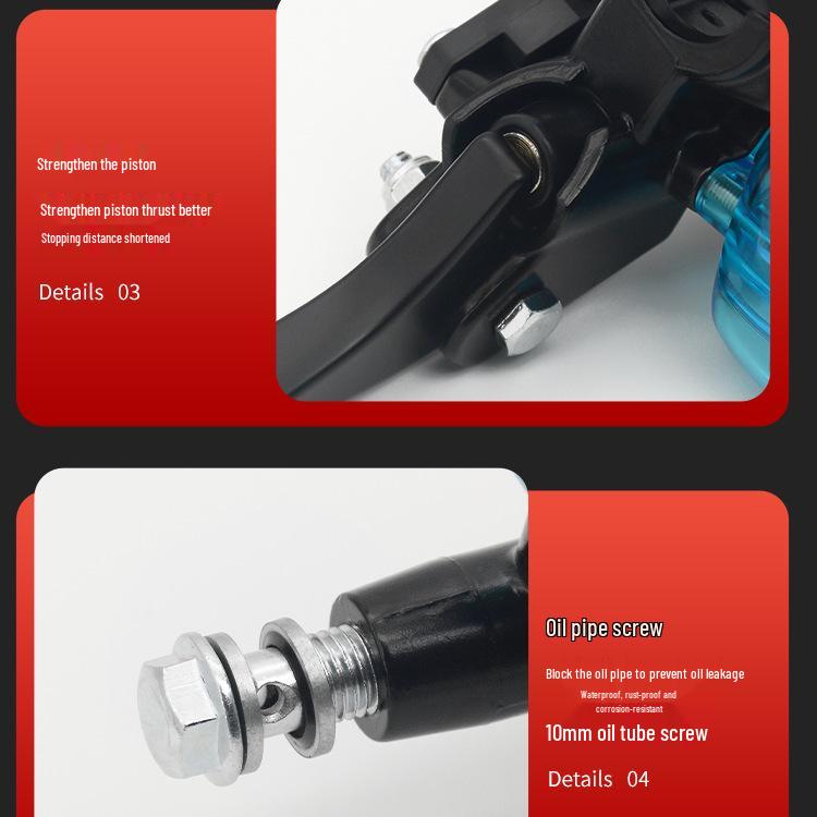 Electric Bicycle Brake Pump Assembly for Shenyuan Niu N1s Yade Disc Brakes