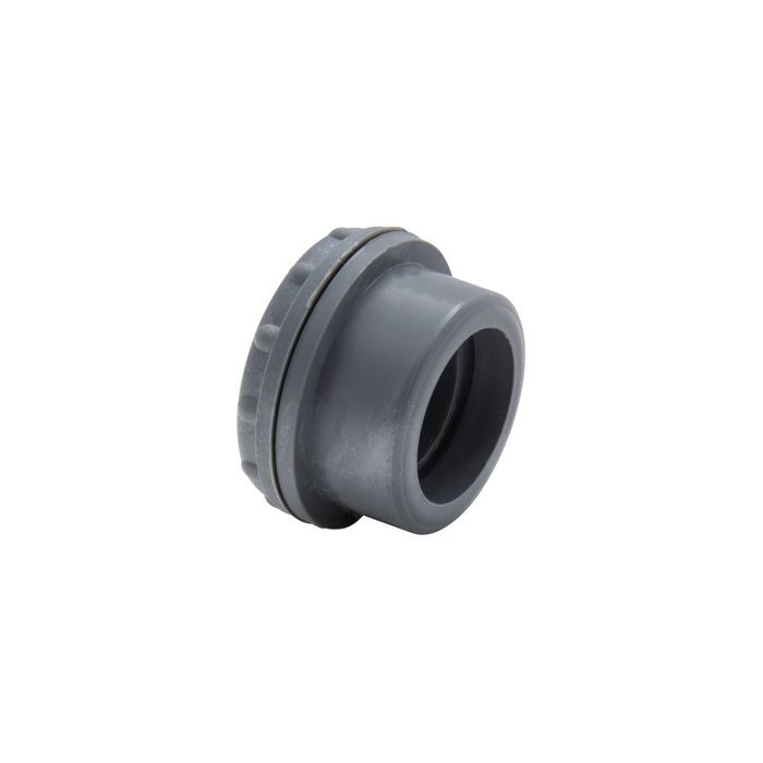 Bouchon de dégorgement en PVC - Ø 32 - Gris - Accès facile - Installation facile - Résistant aux intempéries