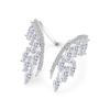 New Creative Angel Wings Open Ring for Women with Delicate Micro-Inlaid AAA Zircon - Model R5432