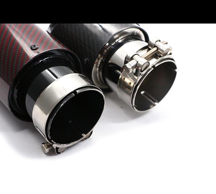 Cayenne-Style Carbon Fiber Exhaust Tailpipe for Various Cars