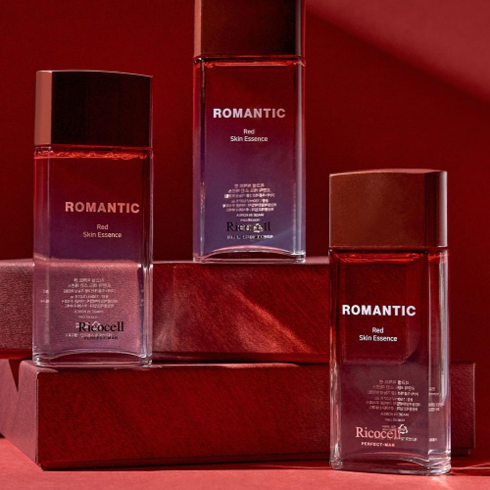 Ricocell Ricocell Perfect Man roMAntic Red 3 Piece Gift Set+shopping Bag Skin Lotion 150ml Whitening Anti Wrinkle