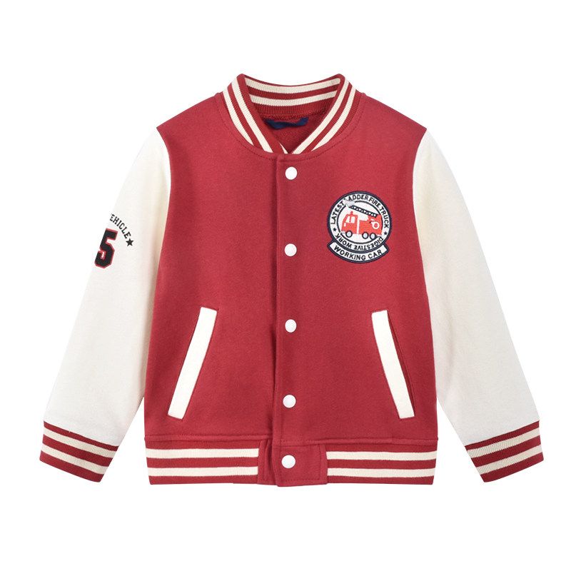 New Arrival Japanese Style Zhongda Children's Baseball Uniform Outwear Spring and Autumn Boys' Cardigan Tops Casual Sports Jacket Sweatshirt