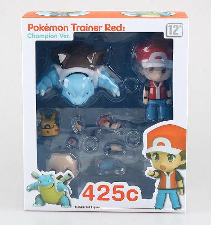 Pokemon Red Trainer 425b Venusaur Blastoise 425c Cute Action Figure Toys no box