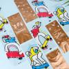 100Pcs Plastic Machine Sealing Ice Cream Bag Disposable Fridge Frozen Ice Cream Wrappers Diy Homemade Popsicle Packaging Bags