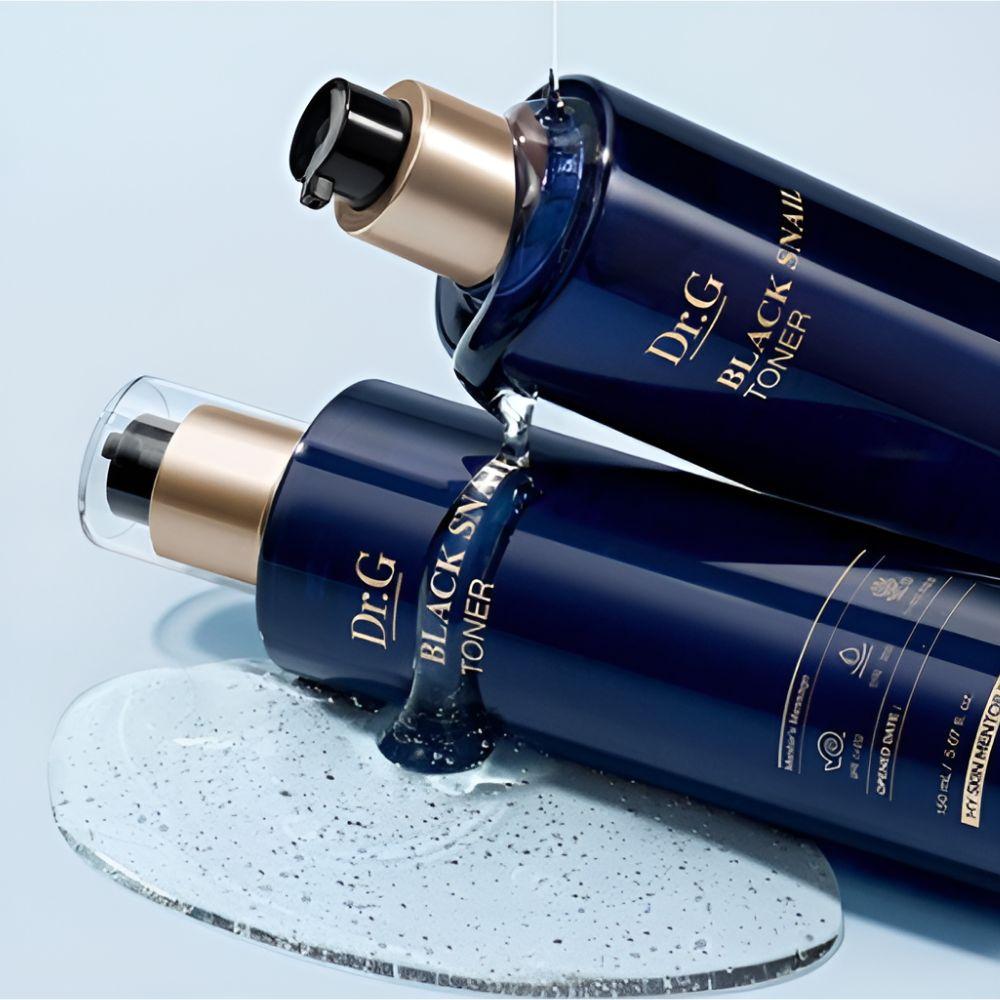 Dr.G Black Snail Toner & Emulsion Special Set Hydrating Anti-Aging Skincare Set 150ml + 150ml