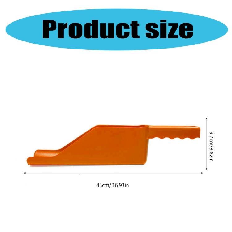 Easy To Use Lightweight Green Gutter Scoops Shovels Supplies Fit for Easy Removal of Roof & Garden Debris, Home Cleaning