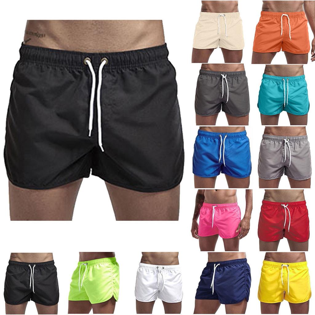 Men's Fashionable Beach Shorts Polyester Fast Drying Multicolor Sports Pants