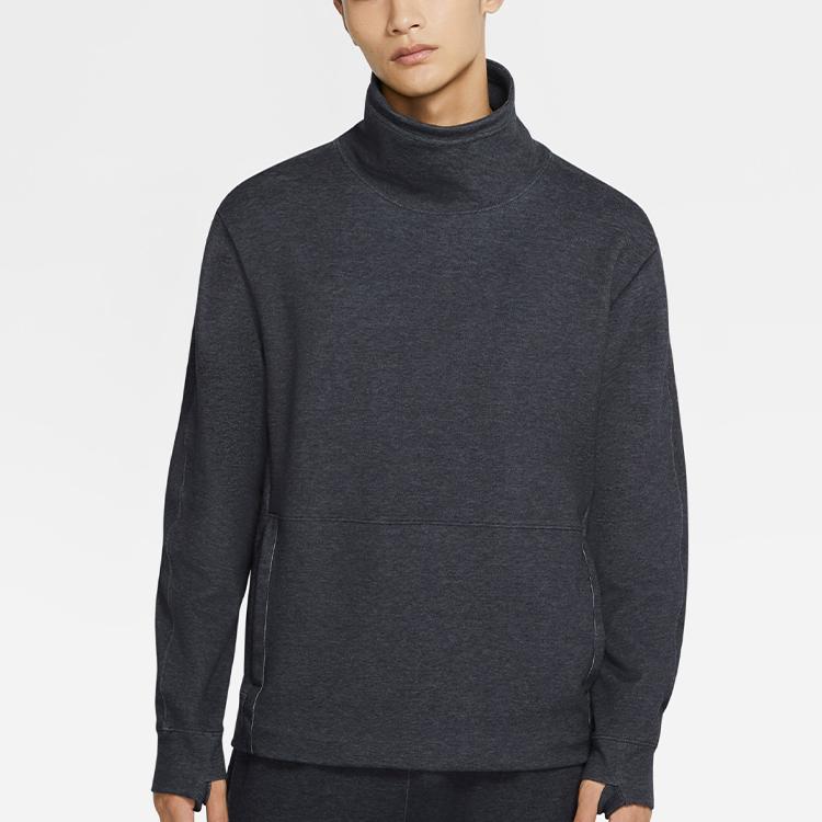 Nike Dri-Fit Long Sleeve Training Top Men Tops Black CU6256-010