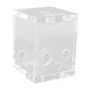 Computer Water Tank Cooler 80mm 150ml Acrylic G1 4x4 Water Cooling Reservoir with Filter for Computer Cooling System